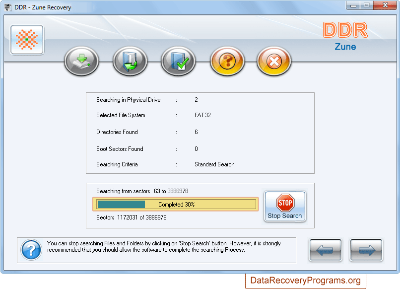 Data recovery process Data recovery process