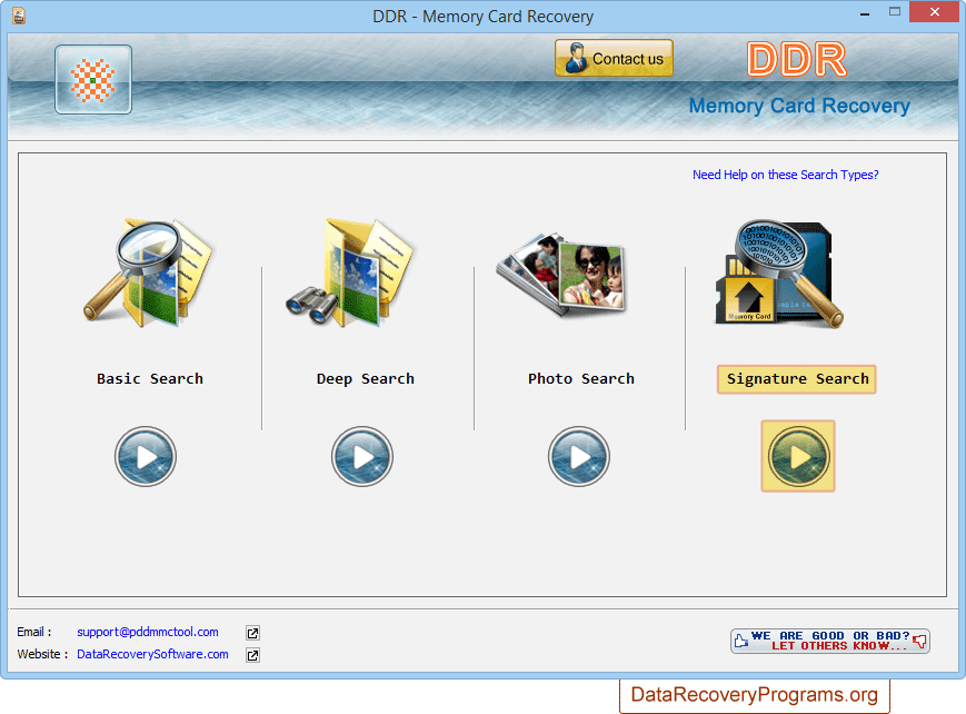 Choose any one searching mode Choose any one searching mode