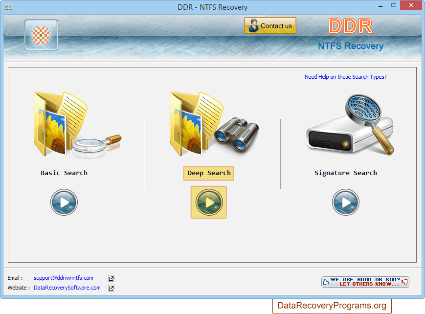 Select any one searching mode Select any one searching mode