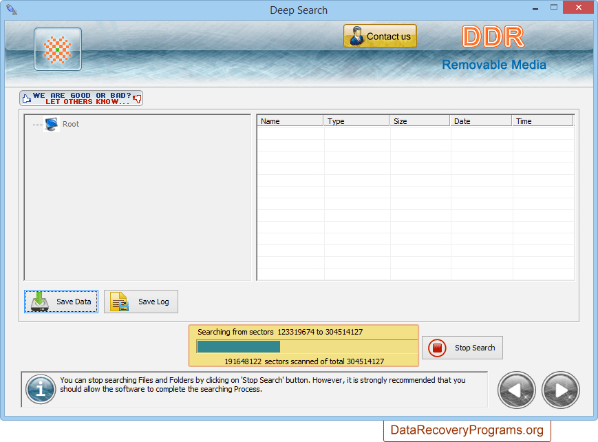 Disk scanning process Disk scanning process